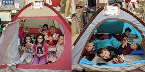 students at Camp Read-A-Lot