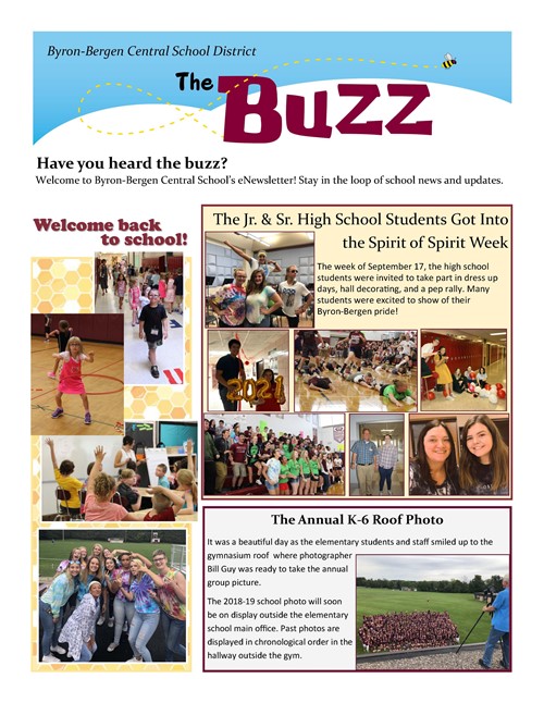 Buzz cover page