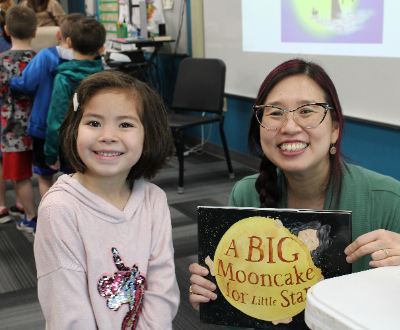 Newbery and Caldecott Award-winning author Grace Lin visits B-B