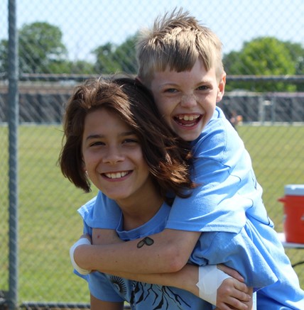 students at Fun in the Sun Day