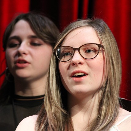 students in chorus