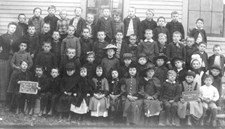   A photograph of students taken in 1891